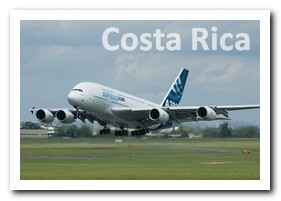 ICAO and IATA codes of Costa Rica