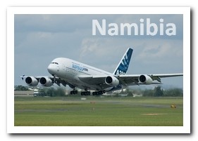 ICAO and IATA codes of Namibia