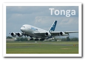 ICAO and IATA codes of Tonga